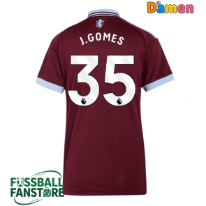 Aston Villa Joao Gomes #35 Replik Heimtrikot Damen 2026-27 Kurzarm